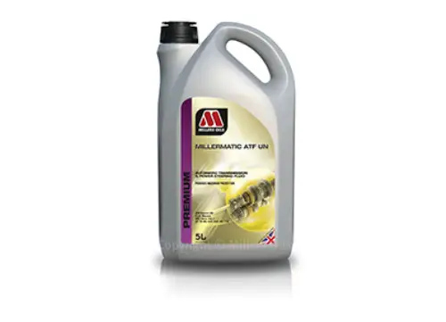 Výprodej Převodový olej Millers Oils - Millermatic ATF UN 5L - pro automatické převodovky a serva řízení