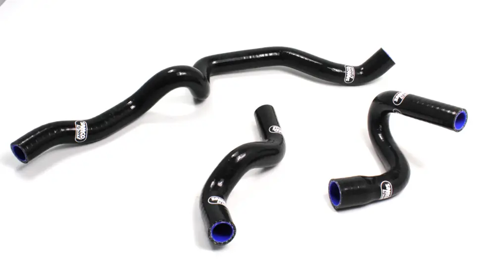 Samco Sport 3-dílná sada silikonových hadic pro doplňkové vedení chladicí kapaliny pro BMW M3 E36 1992 - 1998 3.0l a 3.2l EVO (EU s klimatizací do r.v. 06/96, s levostranným řízením), barva lightning modrá (maskáčový vzor) Levný