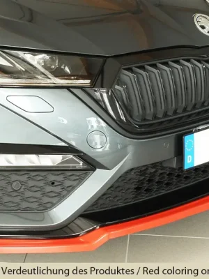 Bezpečná Platba Rieger lipa pod přední nárazník pro Škoda Octavia RS NX combi, 07/20-, plast ABS bez povrchové úpravy