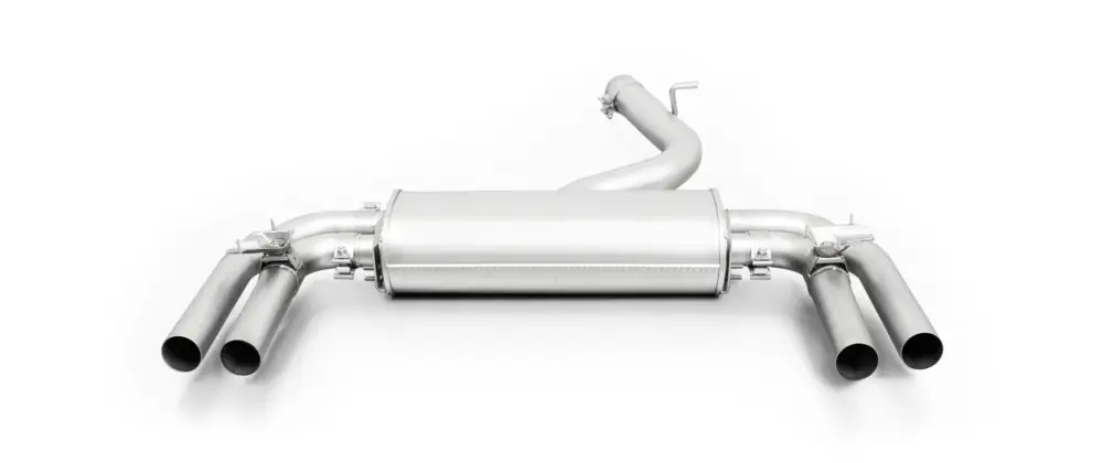 Remus axle-back výfukový systém (zadní tlumič) pro Audi S3 8V Sedan Quattro r.v. 2013- se 2 integrovanými ventily, vč. EC homologace Kup Teď