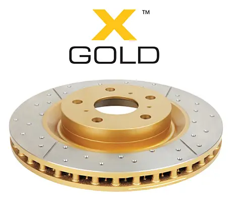 Bezpečná Platba DBA Street Series X-GOLD zadní brzdový kotouč 329x28 mm pro Porsche Cayenne (9PA) 2007-2010 4.8 GTS