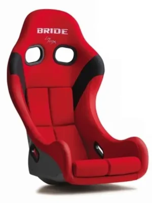 Nakupujte Hned BRIDE ZIEG IV závodní skořepinová sedačka s homologací FIA 8855-2021, gradation logo, výhřev, velikost standard (M), barva červená