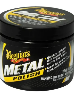 Meguiar's Metal Polish - leštěnka na kovy, tuhá, 177 ml Bezpečná Platba
