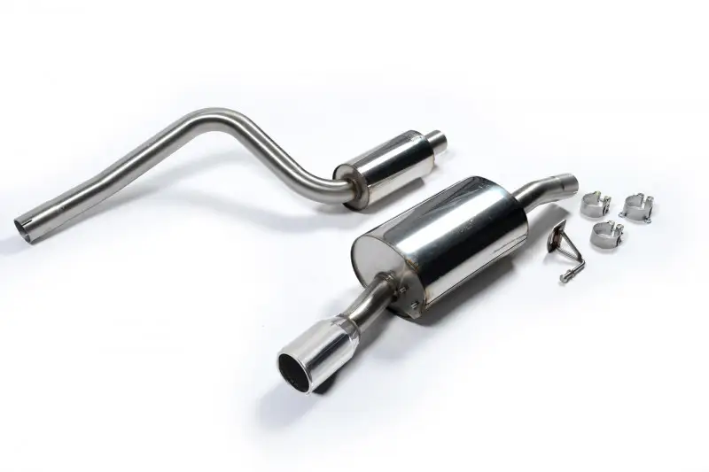 Milltek Sport homologovaný výfuk cat-back s rezonátorem (tišší) pro Ford Fiesta Mk6 ST 150 2005-2008, 90mm Jet koncovka Oblíbený