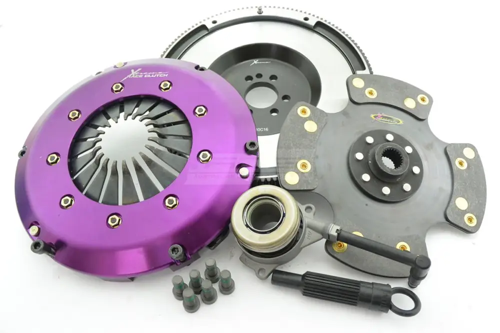 Super Cena Xtreme Clutch jednolamelová neodpružená karbonová spojková sada vč. setrvačníku a vypínacího ložiska pro Volkswagen Golf V 2.0 TDI 4motion s kapacitou krouticího momentu 820 Nm, r.v. 2007.01 - 2008.11