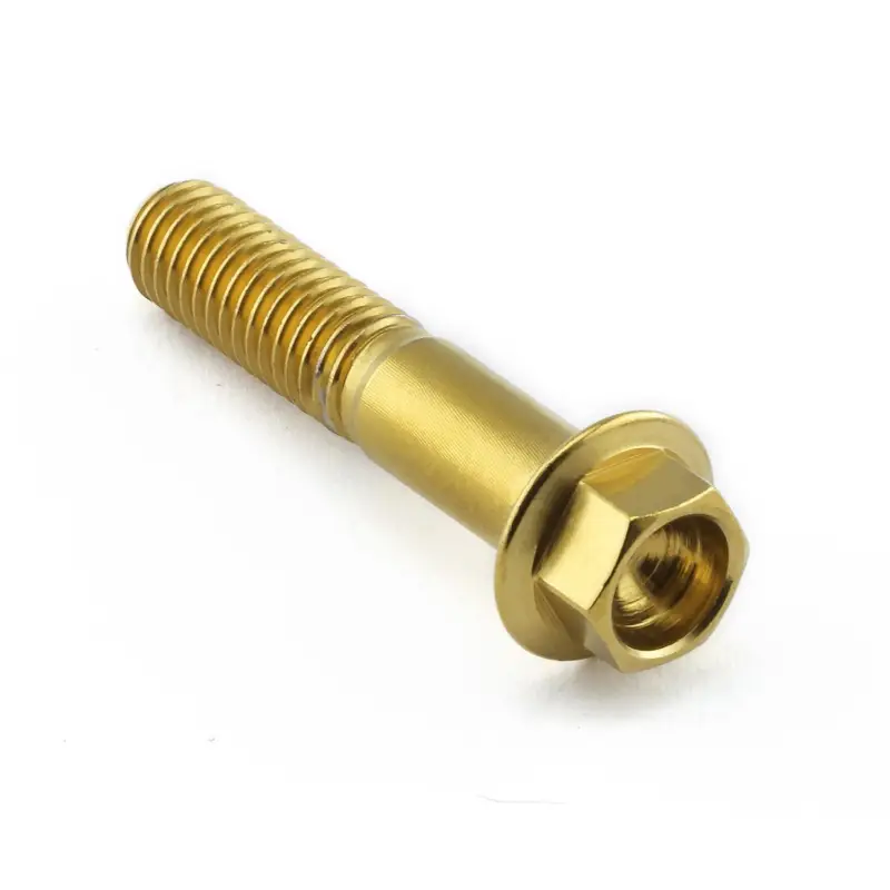 Pro-Bolt nerezový šroub s šestihrannou hlavou se závitem M8 x 1,25 mm a délkou 40 mm, barva zlatá Originální