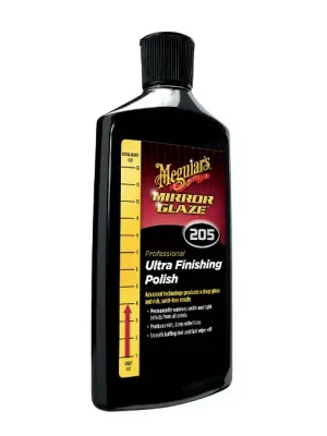 Hit Sezóny Meguiar's Ultra Finishing Polish - nejoblíbenější profesionální finišovací leštěnka pro maximální lesk, s nízkým obsahem super-mikroabraziv, objem 237 ml