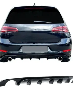 Aktuální JOM spoiler pod originální zadní nárazník VW Golf 7 Facelift