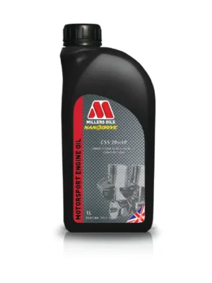 Závodní polosyntetický motorový olej Millers Oils NANODRIVE - CSS 20W-60, objem 1l Nejprodávanější