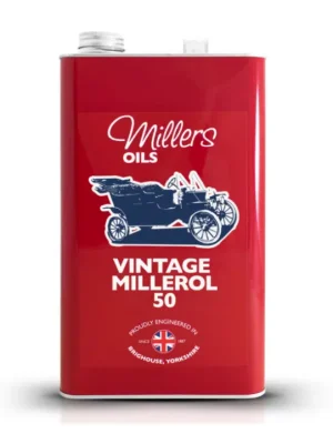 Jednorozsahový olej Millers Oils - Vintage Millerol 50 - pro motory a převodovky, objem hodnota Omezená Nabídka