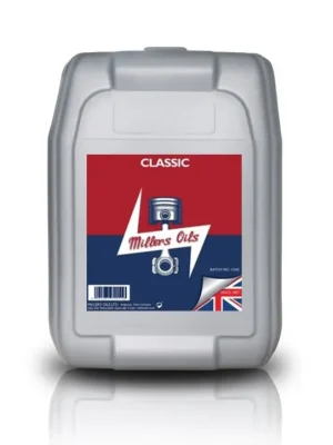 Top Prodej Špičkový minerální olej Millers Oils Classic Pistoneeze 20W-50 pro auto a moto veterány, objem 20l