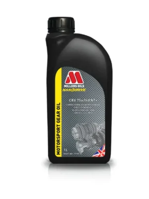 Časově Omezené Závodní plně syntetický převodový olej Millers Oils NANODRIVE - CRX 75w140 NT+, objem 1l