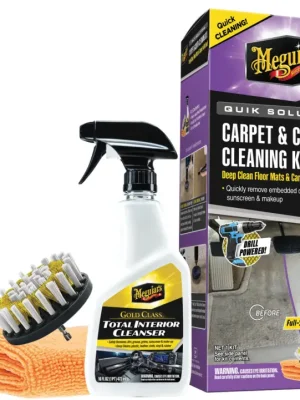 Meguiar's Quik Solutions Carpet & Cloth Kit - sada na čištění textílií a látkových koberců Vrácení Zdarma
