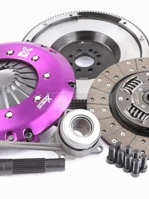 Ověřený Xtreme Clutch jednolamelová odpružená organická spojková sada vč. setrvačníku a vypínacího ložiska pro Škoda Octavia Gen. III 2.0 TSI RS s kapacitou krouticího momentu 600, r.v. 2013.05 - 2017.02