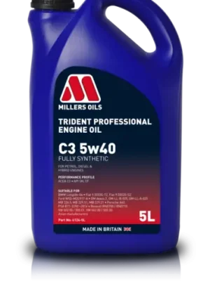 Motorový olej Millers Oils Trident Professional C3 5W-40, 5L Cenově Výhodný