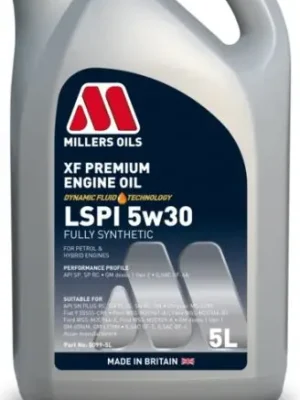 Motorový olej Millers Oils XF Premium LSPI 5W-30, 5L Aktuální