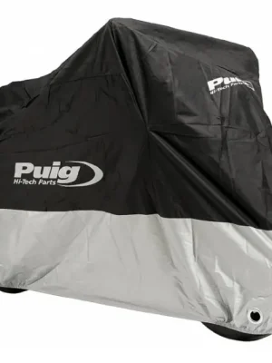 Plachta na motorku PUIG PUIG LOGO 20726N černý XXL Víkendová Akce