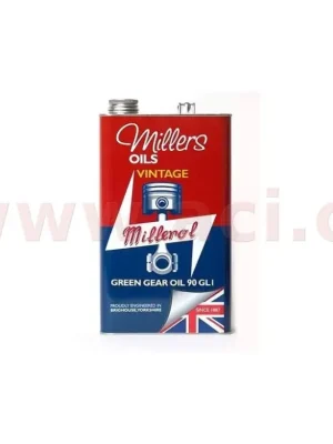 Vysoce Kvalitní MILLERS OILS Green Gear Oil 90 GL1 - převodový minerální olej bez vysokotlakých aditiv 5 l