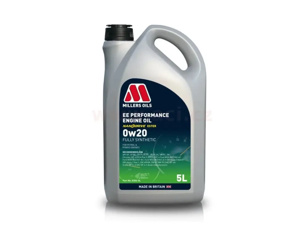 Horká Nabídka MILLERS OILS EE PERFORMANCE 0w20 5l