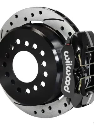 Wilwood 140-11403 Forged Dynapro Low-Profile Zadní Brzdová Sada Vrtaná Černá Cenový Hit