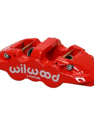 Brzdový třmen Wilwood 120-13282 Aero4 levý červený 4 písty Objednat Nyní