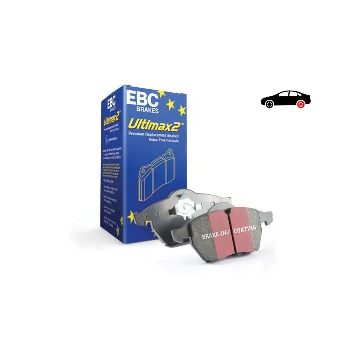 DPX2031 Brake Pads ULTIMAX2 EBC Brakes for Hyundai Elantra Nexo Sonata Tucson Mk1 KIA Optima TF Optima JF Optima Sportswagon Soul Ssangyong Korando Tivoli Tivoli XLV Hyundai Portugal Kauai Kona i4 Sleva
