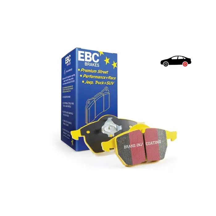 Expresní Doručení DP41722R Brake Pads YELLOWSTUFF EBC Brakes for Chrysler USA 300C Dodge USA Charger Magnum Chrysler 300 300 Limited 300 Touring Dodge Charger Magnum Charger SE Charger SXT Magnum SE Magnum SXT