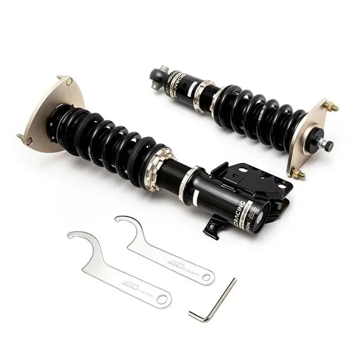 Rychlé Dodání Výškově stavitelný podvozek BC Racing I-04-BR-RH BMW 3 Series Sedan E30 1982-1991 45.1mm Weld In 8/10