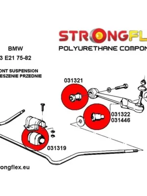 031319A: Silentblok předního stabilizátoru SPORT BMW e21 Nízká Cena
