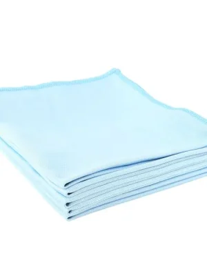 Microfiber cloths for glass and mirrors 40x40 cm 300g/m2 - 5 pcs Nízká Cena