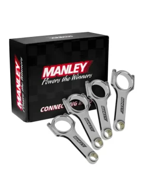 Ojnice Manley 14021-4 H-beam Mitsubishi Eclipse GS GST GSX 2.0 6 Bolt 4G63 4G63T 1990-1992 Pin 21mm Nízká Cena